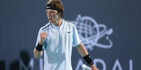 ルブレフがベルダスコを下し準々決勝に進出[カタール・エクソンモービル・オープン]