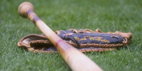 打撃フォームは元ホークスのバティスタ!?　1歳10か月の“神スイング”が凄い