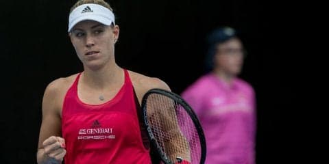 ケルバーがビーナス・ウイリアムズを下し6連勝で準々決勝へ[シドニー国際]
