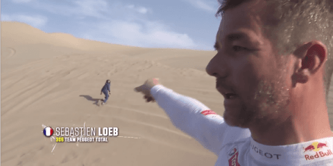 ダカール2018：プジョーが首位堅守もローブはリタイア、ステージ5動画