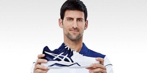 アシックス、ジョコビッチとアドバイザリースタッフ契約を締結