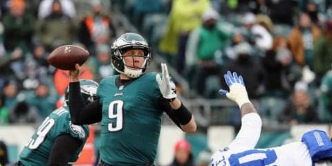 NFLディビジョナルプレーオフの見所イーグルス第一シードの実力を発揮できるか？ QBフォールズが鍵握る
