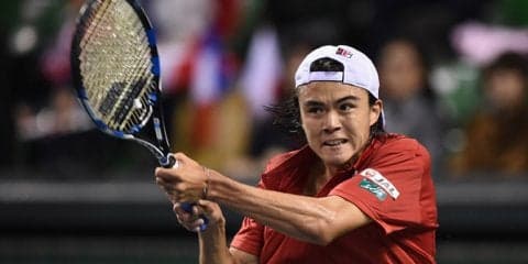 ダニエル太郎、惜しくも第2セットを奪われイーブンに[全豪オープン]