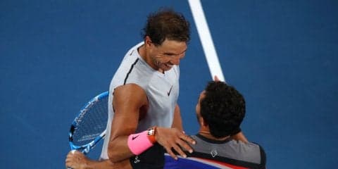 昨年ファイナリスト・ナダルは1回戦は快勝［全豪オープン］