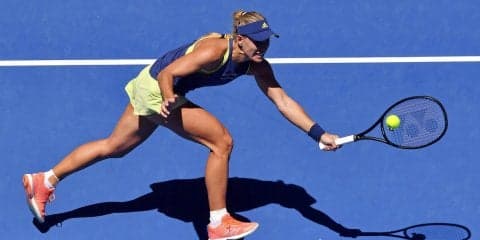 ケルバー10連勝で2回戦へ、誕生日に11連勝目なるか[全豪オープン]