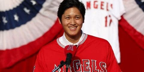 大谷翔平、MLB公式サイトで新人王最有力候補に「他に誰がなれるのか？」
