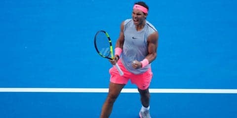 ナダル、ストレート勝ちで3回戦へ[全豪オープン]