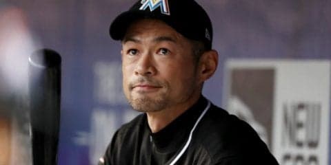 「今季はどこで…」　MLBツイッター、イチローの“マーリンズ名場面集”公開