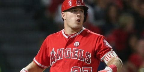 【MLB】驚愕の高年俸！　今季最高トラウト約37.8億円　昨季阪神の年俸総額超える