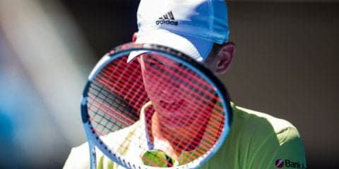 ランキング5位のティームが190位のクドラ相手に、2セットダウンから逆転勝利で上位進出に望み［全豪オープン］