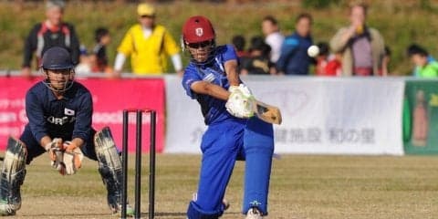 クリケット　日本はＷ杯に出場できない高い壁。世界強豪国は投手がワンバウンドで１４０キロを超える豪速球も