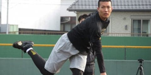 ホークス千賀が自主トレ公開　メジャー願望明かし「今のままならダメ」