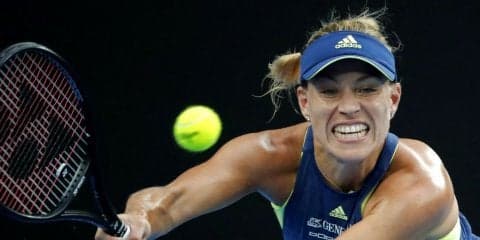 ケルバーがシャラポワにストレートで圧勝、4回戦へ[全豪オープン]