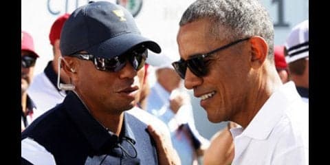 オバマ氏と回って判明。ウッズが、プレーもクラブも人柄も劇的に改善