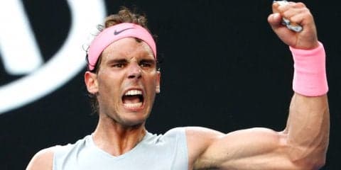 ナダル、シュワルツマンを3時間51分に及ぶ激闘の末に制し準々決勝へ[全豪オープン]