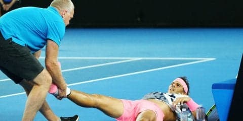 ナダルがまさかの途中棄権。チリッチがセミファイナルに進出[全豪オープン]