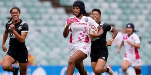  18歳の新星・大竹が輝くも、シドニーセブンズ初戦で女子日本はNZに完敗 