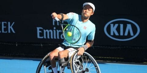 国枝慎吾、3年ぶり9度目の優勝目指して決勝進出[全豪オープン]