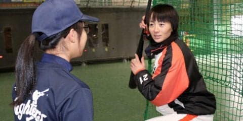 「何らかの形で野球を続けて」北海道で女子野球3選手が野球教室を開催