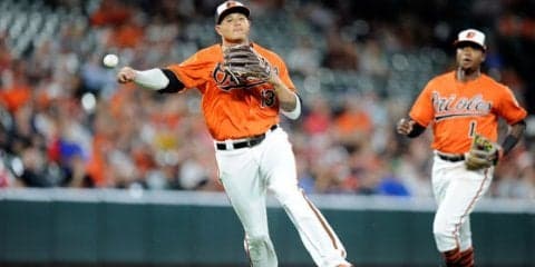 三塁名手マチャドが遊撃“復帰”へ　MLB公式はサード時代の“鬼肩”送球集公開
