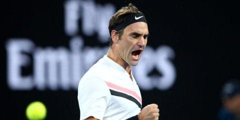 フェデラー36歳で全豪2連覇達成、チリッチとのフルセットを制しGS通算20勝目[全豪オープン]