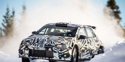 ポロGTI R5がウインターテスト。ソルベルグ、グロンホルム、ティデマンドがドライブ