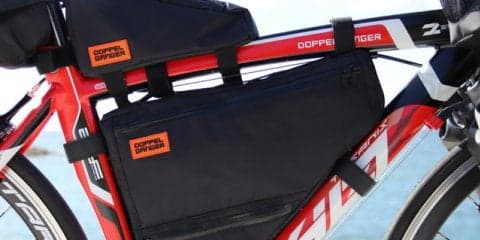 分別収納できる自転車用バッグセット「トリプルストレージフレームバッグ」発売