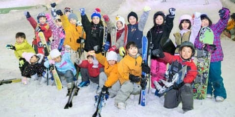 「初心者の子ども向けスノーボードレッスン」が都内近郊で開催