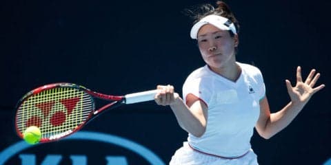 日比野菜緒は1回戦勝利の勢いを生かせず、2回戦敗退[台湾オープン]