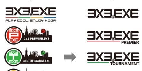 3人制バスケ「3x3.EXE」が各ブランドの名称をリニューアル