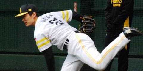 ホークス和田が初日に予定外のブルペン入り「いい球を投げられたと思う」