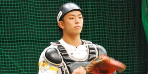 A組大抜擢のホークス高卒2年目捕手、武田＆岩嵜に「緊張した」