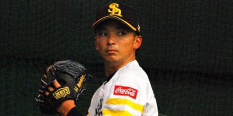 開幕投手候補のホークス東浜、初日からブルペン入り「上げていきたい」