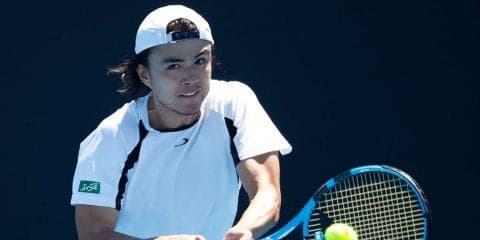 ダニエル太郎、第2セットを取り返してイーブンに[デビスカップ]