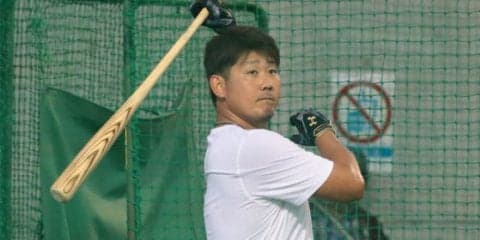 中日・松坂、初の打撃練習で100スイング　セ移籍で「振る練習もしておかないと」