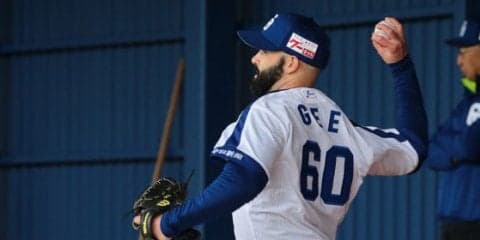 中日の新外国人ジーが初ブルペン　制球力が光る33球に満足「納得できた」