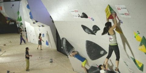 女子予選が終了。伊藤ふたば、野口啓代らが順当に準決勝へ／第13回ボルダリングジャパンカップ