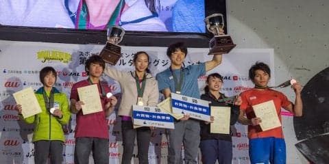 藤井快3連覇！野口啓代2年ぶり11度目の優勝！『第13回ボルダリングジャパンカップ』