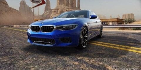 BMW M5 新型、「ニード・フォー・スピード」スマホ版に登場