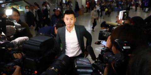 青木宣親、7年ぶりヤクルト復帰に笑顔「前から帰ってきて、日本でプレーしたいと思っていた」