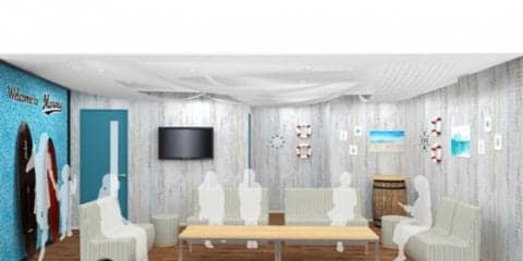 ロッテ本拠地に「女子会におススメ」の新ルーム誕生　イメージは「海の家」