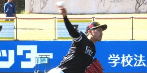 先発ローテ候補のホークス石川が初のフリー打撃登板　「スンナリ入れた」