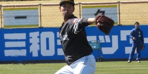1軍登板わずか4試合、鷹ドラ1右腕が抱く危機感「今年にかける思いは…」