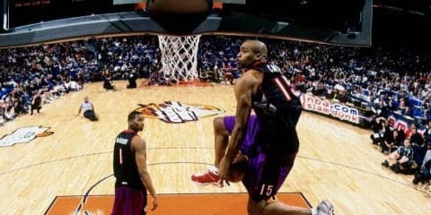 ダンクコンテスト初出場デニス・スミスJr.にレジェンドのビンス・カーターが助言