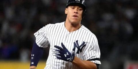 【MLB】規格外の一発、HR強奪キャッチ…ジャッジの17年ベスト10プレーが凄すぎる