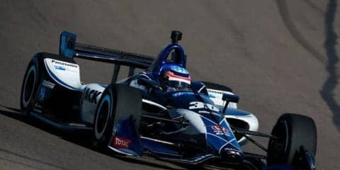 【INDYCAR】佐藤琢磨、オープンテスト初日の昼間セッションでトップタイム…初日総合でも僚友に次ぐ2番手