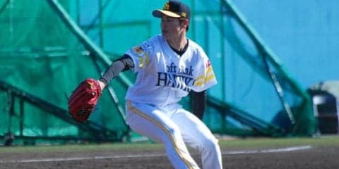 A組昇格のホークス笠谷、柳田を三振斬りも…　“まっタレ”に「申し訳ない」