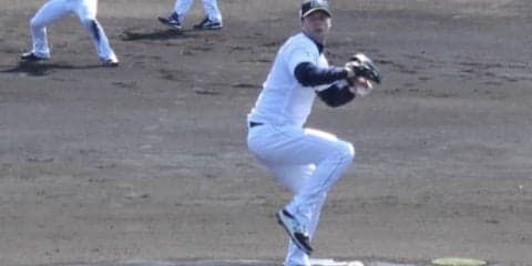 オリ新助っ人が初フリー登板、わずか14球省エネで他球団007チェックできず