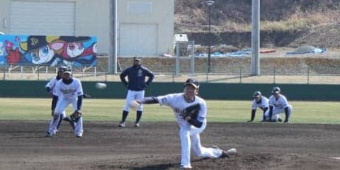 オリ山田久志臨時コーチ、サイド転向の佐藤世那に助言「簡単にはいかない」