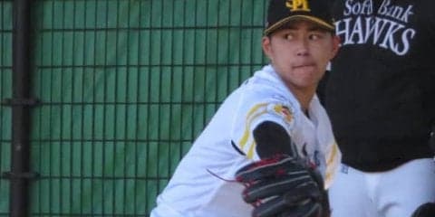 血行障害が発覚した最速154キロ・鷹18歳左腕の今　意識する同級生の存在